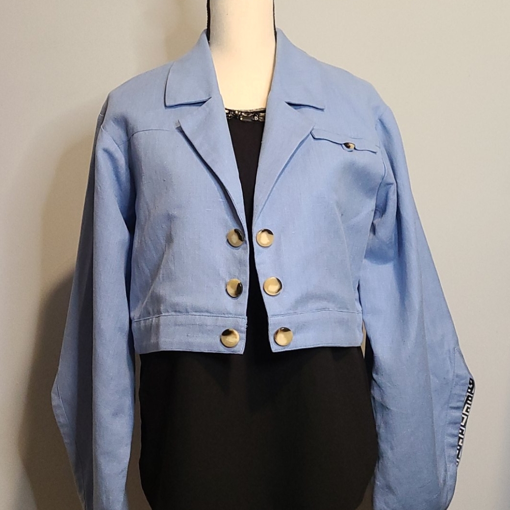 Gaucho-Buenos Aires Linen Blazer